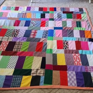 Colorful Patchwork Quilt